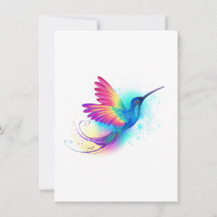 Exotic Rainbow Hummingbird Kort