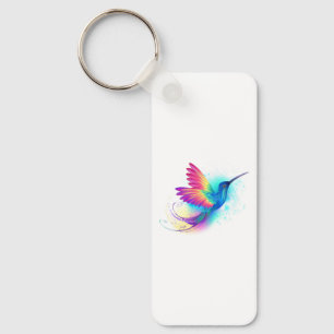 Exotic Rainbow Hummingbird Nyckelring