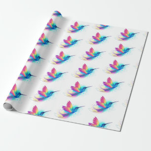 Exotic Rainbow Hummingbird Presentpapper