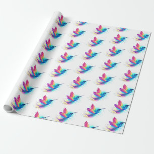 Exotic Rainbow Hummingbird Presentpapper