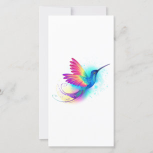 Exotic Rainbow Hummingbird Spara Datumet