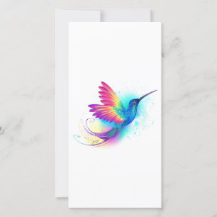 Exotic Rainbow Hummingbird Tack Kort