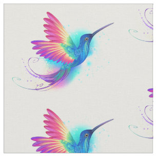 Exotic Rainbow Hummingbird Tyg