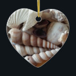 Exotic Seashells Collection, Summer Beach Julgransprydnad Keramik<br><div class="desc">Exotic Seashells Collection,  Summer Beach</div>
