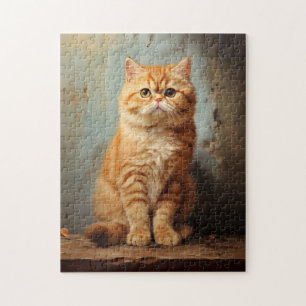 Exotic Shorthair cat Pussel