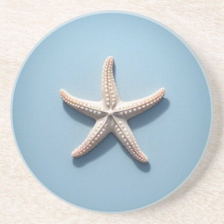 Exotic Starfish with Blue Background Underlägg