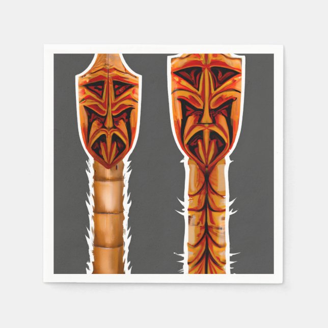 Exotic Tiki Pappersservett (Framsidan)