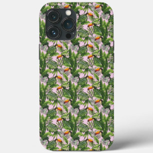 Exotic Tropical Bird Jungle Foliage