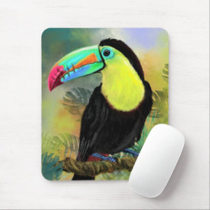 Exotic Tropical Toco Toucan Bird - Painting Miged Musmatta
