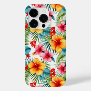 Exotic Watercolor Hawaiian Blommigt