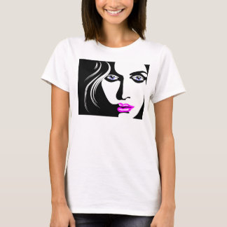 EXOTIC WOMAN ANSIKTE ART TRÖJA