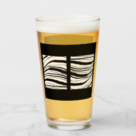 EXOTIC ZEBRA RAND Beer Glaskopp