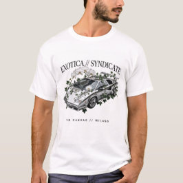 Exotica Syndicate Liquid Chrome Countach Lyx T Shirt