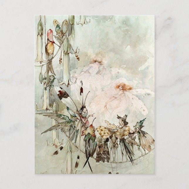 "Exotics at Play" Vykort (Framsida)