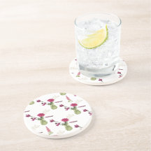 Exotisches Blumenarrangement im Glas