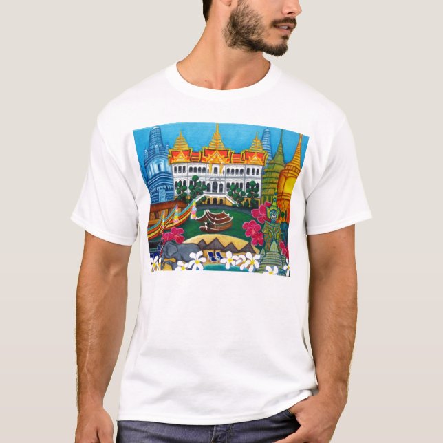 Exotisk Bangkok Tshirt av Lisa Lorenz Tee Shirt (Framsida)