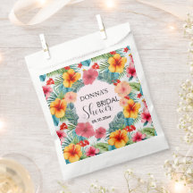 Exotisk Blommigt hawaiian Möhippa