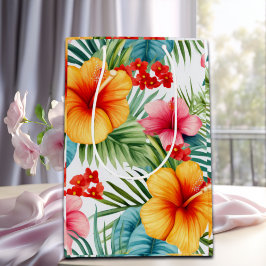Exotisk blomsterhawaiiansk 
