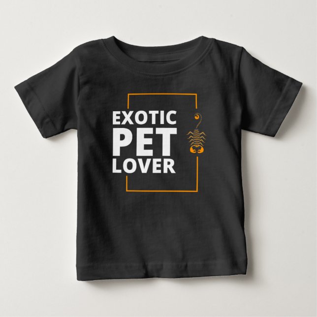 Exotisk djurälskare t shirt (Framsida)