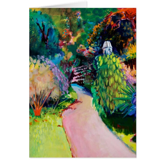 Exotisk duvslag hälsningskort (Framsidan)