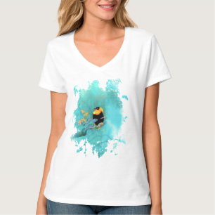 Exotisk fågel "SÅNG PÅ VINDEN" T Shirt