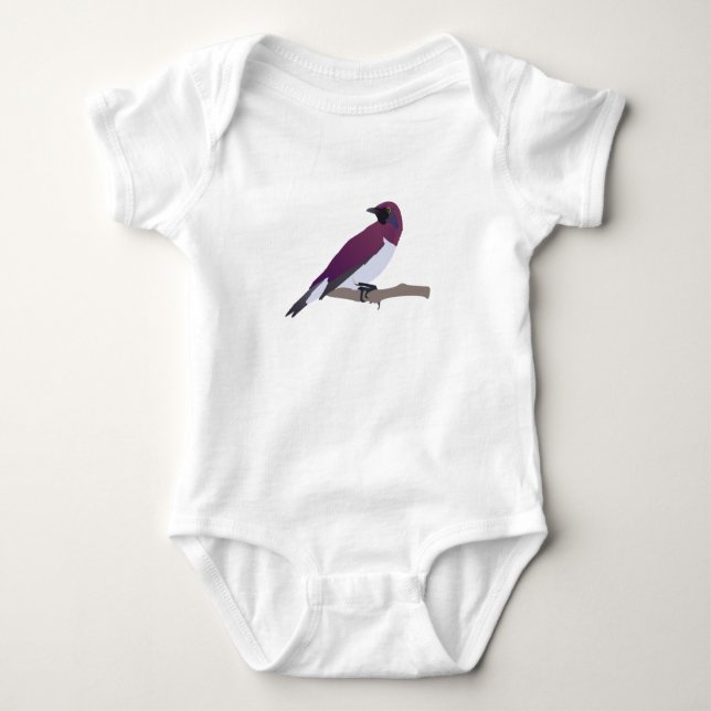 Exotisk fågel t-shirt (Framsida)