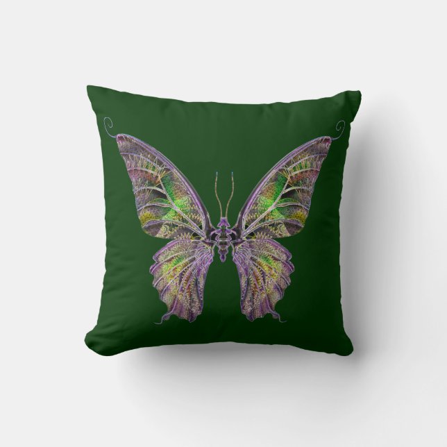 Exotisk fjäril Reversible Pillow Kudde (Framsida)