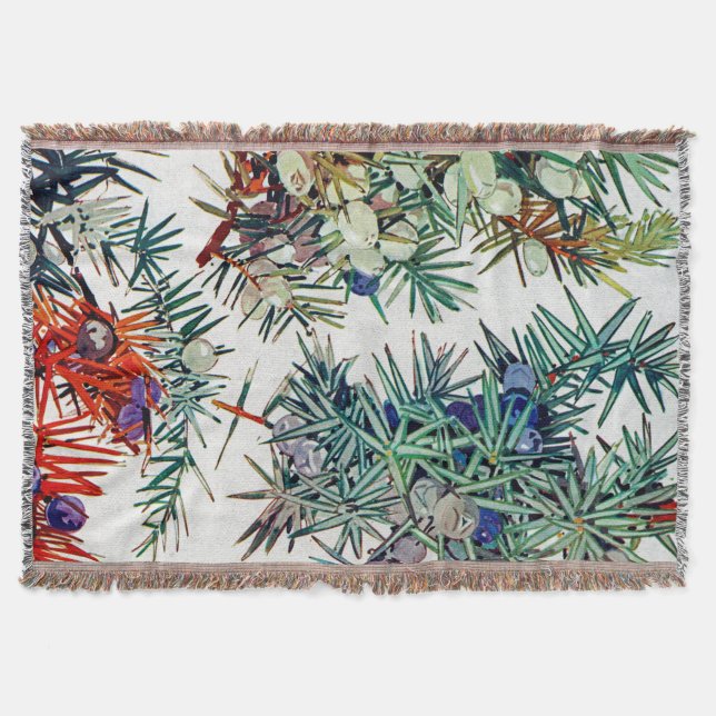 Exotisk Flora #7 vid SunshineDazzle Filt (Framsidan)