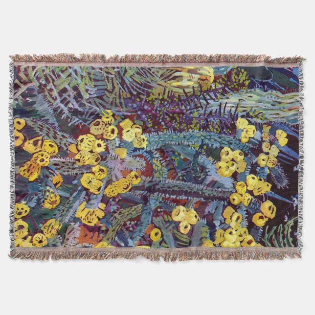 Exotisk Flora nr 10 vid SunshineDazzle Filt (Framsidan)