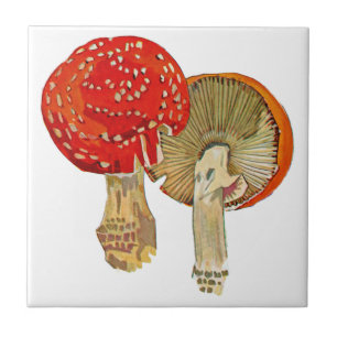 Exotisk Flora nr 11 vid SunshineDazzle Kakelplatta