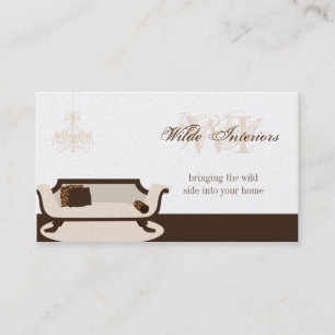 Exotisk giraffinredingsdesign: Visitkortar Visitkort