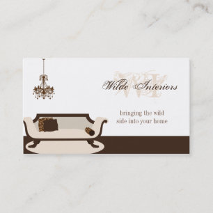 Exotisk giraffinredingsdesign: Visitkortar Visitkort