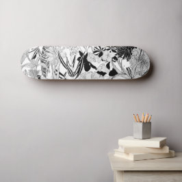 Exotisk illustration av den tropiska linjen. mini skateboard bräda 18,5 cm