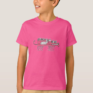 Exotisk insekt utomjordsmonster teckning t shirt