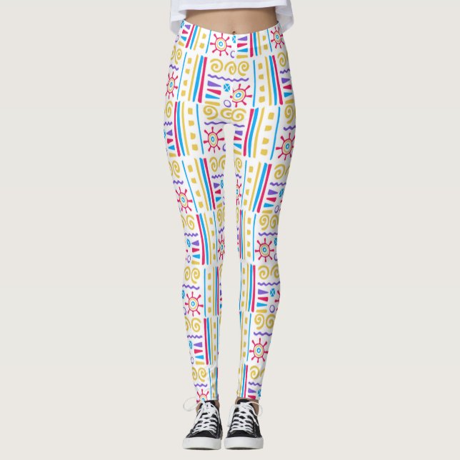 exotisk leggings (Framsida)
