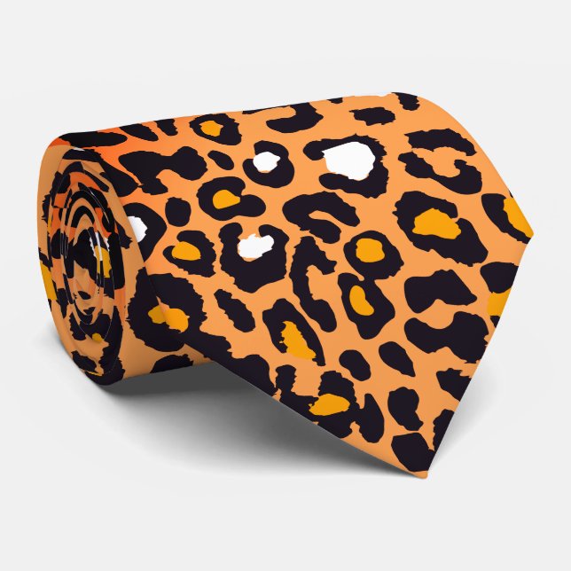Exotisk leopard Safari Tryck Slips (Rullad)