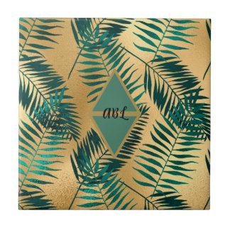 Exotisk Löv Kakelplatta