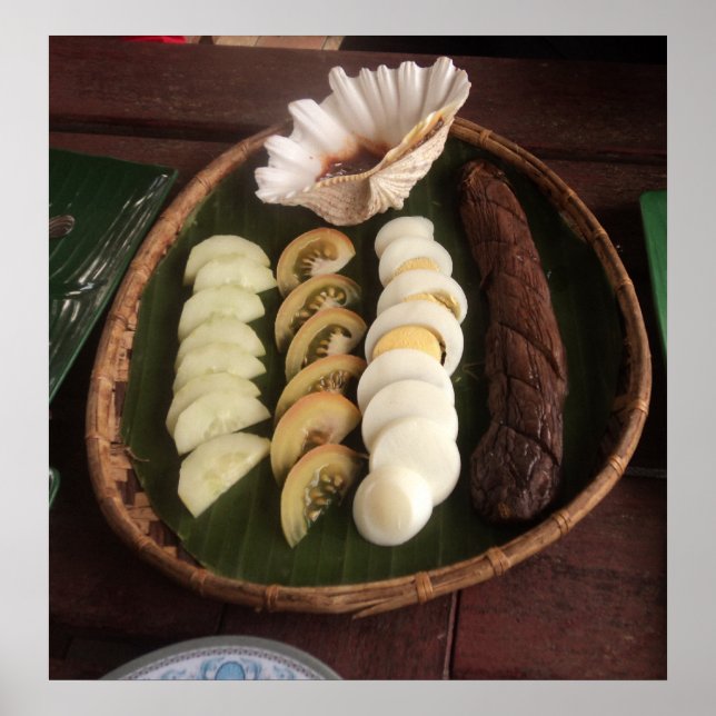 exotisk lunch poster (Framsidan)