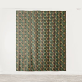 Exotisk Ornamentisk Geometrisk Ormhudsmönsterdesig