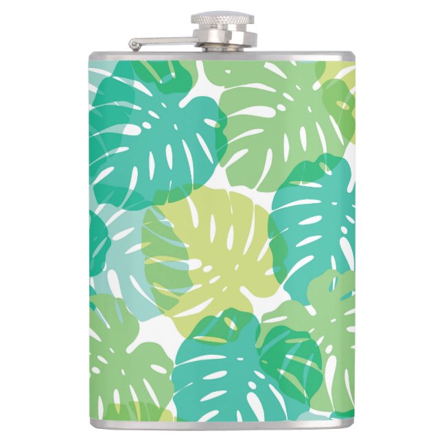 Exotisk ostfabrik: Tropical Monstera Fickplunta (Framsidan)