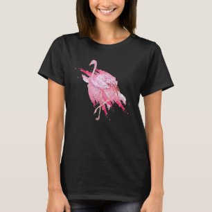 Exotisk Rosa hos djur Flamingo Tropical Flamingo T Shirt