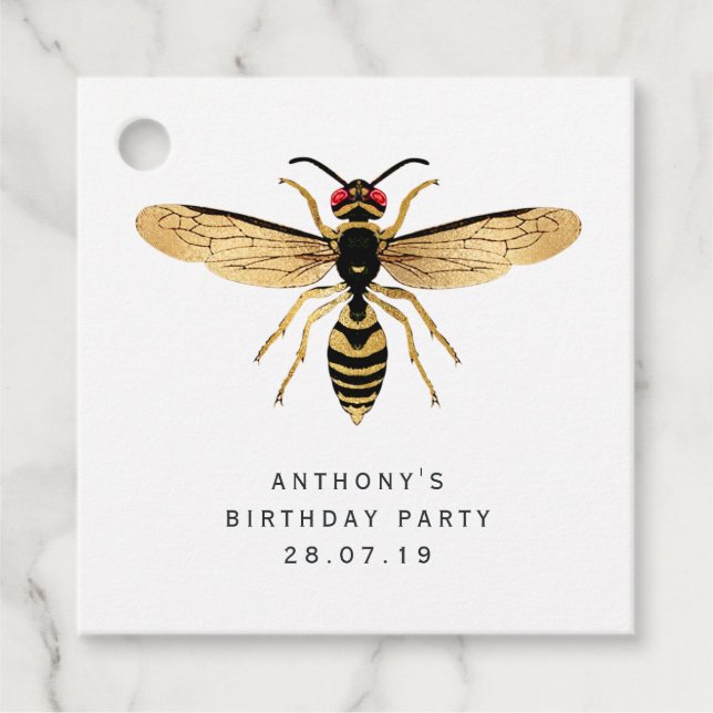 Exotisk skog gåvor etiketter (Framsida)