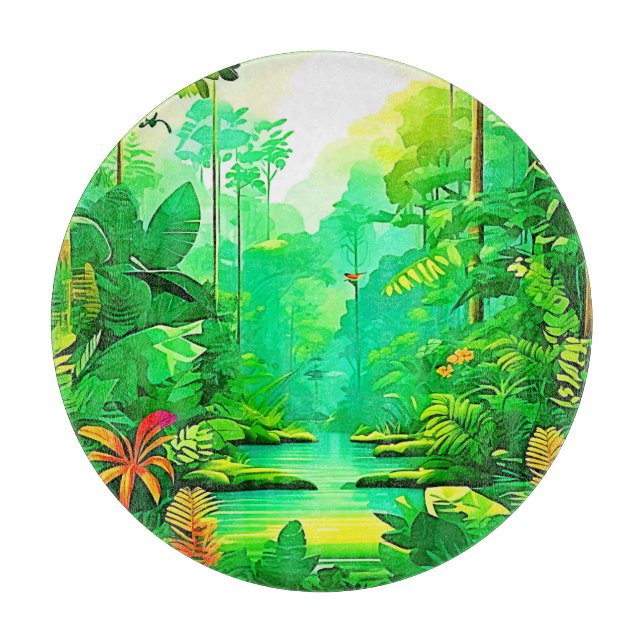 Exotisk skogsdesign (Framsidan)