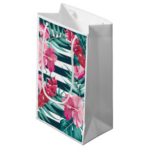 Exotisk sommarstrimmig Blommigt