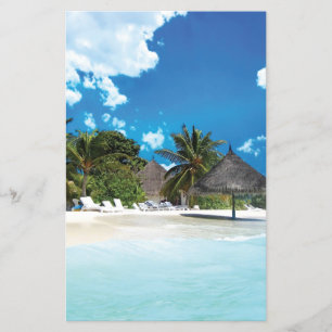 Exotisk strand  flygblad