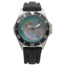 Exotisk tropisk fisk (undervatten) (Marianne North Armbandsur
