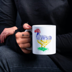 Exotisk Utdöda Dodo Bird från Mauritius Coffee Mug Kaffemugg