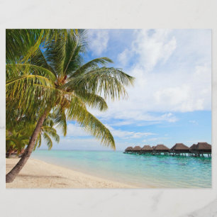 Exotisk utväg reklamblad