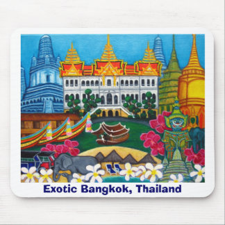 Exotiska Bangkok, den Thailand musen vadderar Musmatta