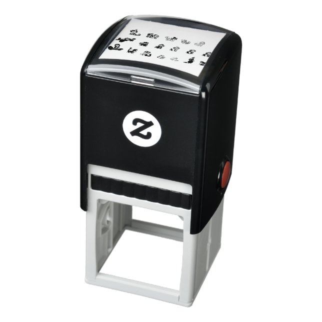 exotiska djur-leopard-apa självfärgande stämpel (Produkt)